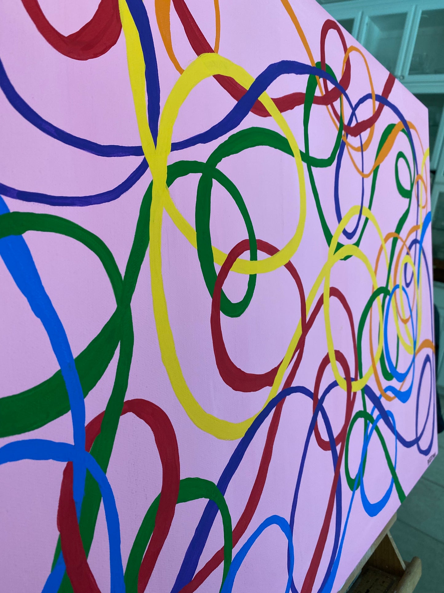 Paths Intertwined 24" X 36" Painting