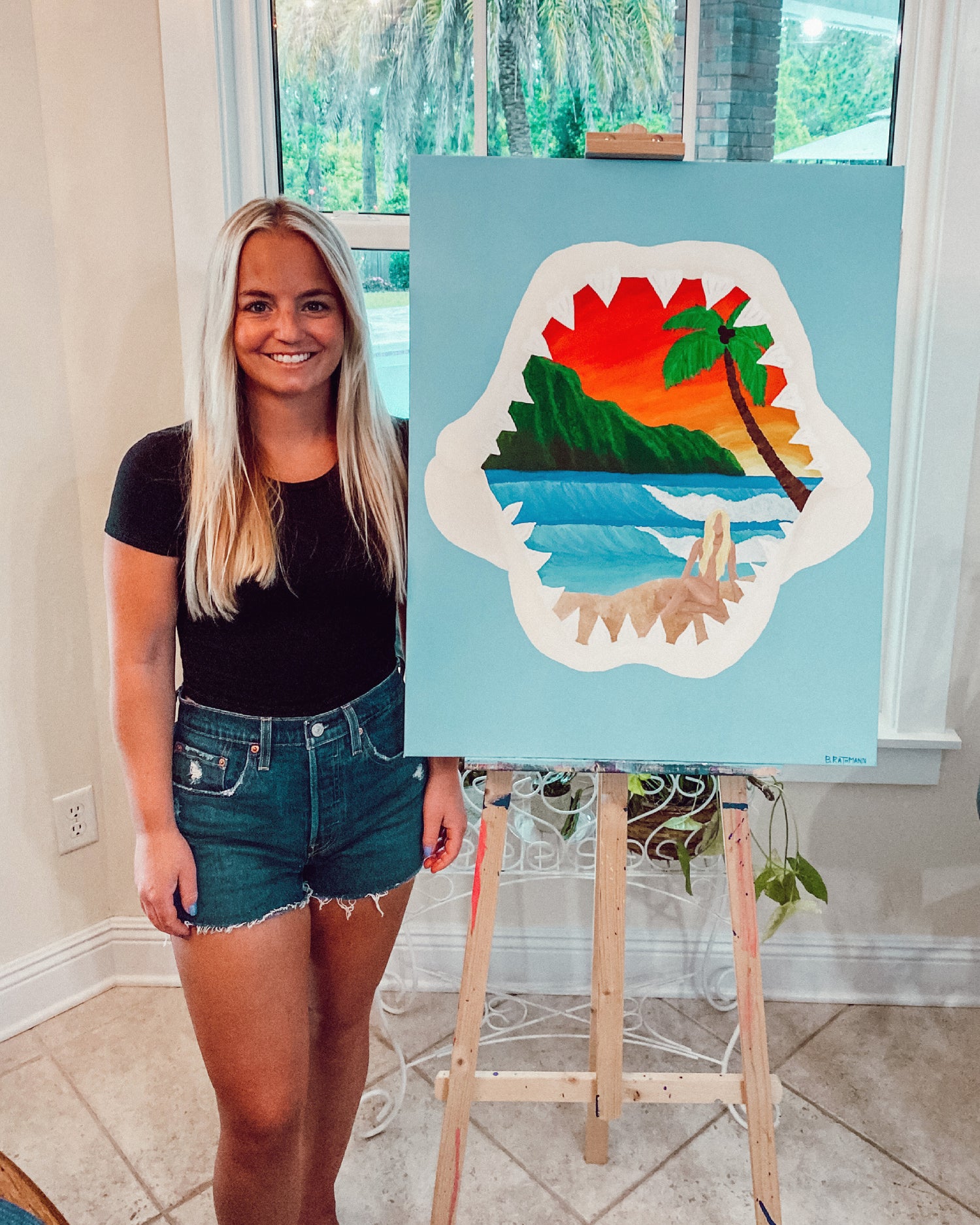 Roll with the Waves - 18x24 – Bailey Rathmann Creates